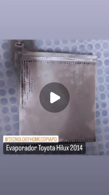 Reemplazo de evaporador · Toyota Hilux